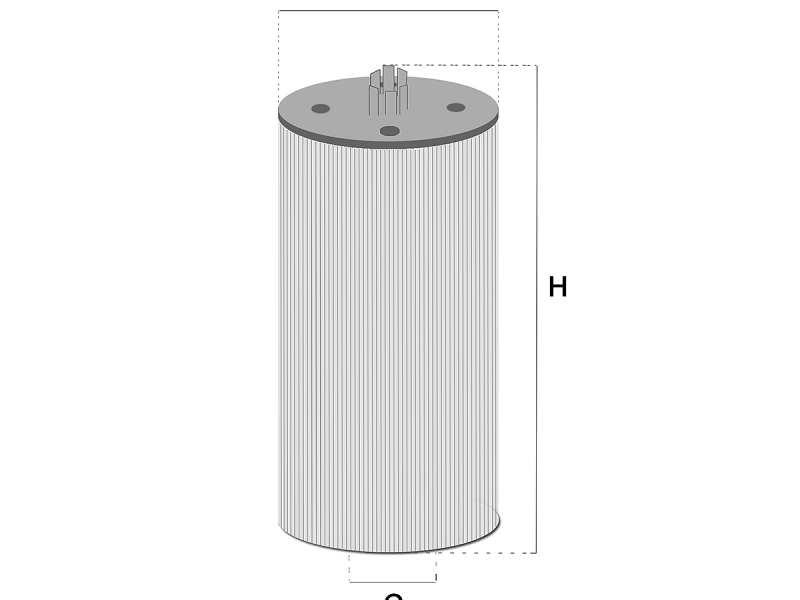 LF17056 Olie filter