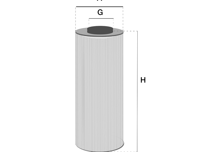 HF35342 Hydrauliek filter